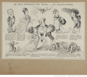 Extrait de la Vie Parisienne du 22 janvier 1870. Source : BNF/ Gallica