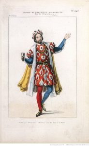 Costume de Drouville dans le rôle d'Hatto. 1843. Source : BnF/Gallica