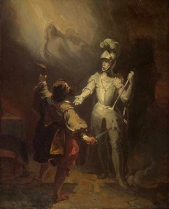 Don Juan et la statue du Commandeur par Fragonard - Source : Wikipedia