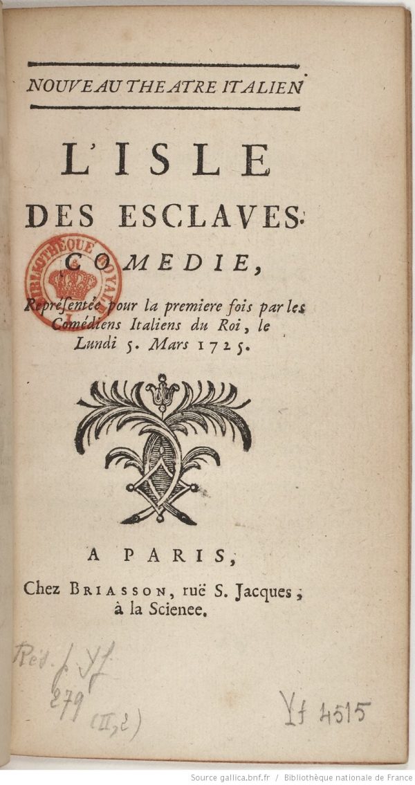 L'Île des esclaves de Marivaux Libre Théâtre L'Île des esclaves de Marivaux Libre Théâtre