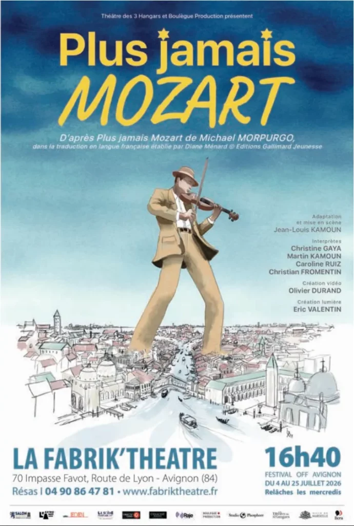 Plus jamais Mozart à la Fabrik Théâtre
